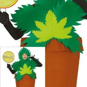 Schilfrohr Pflanze Kostüm L