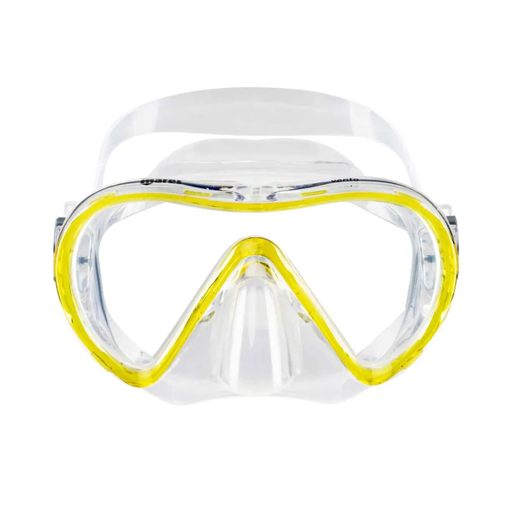 Schnorchelmaske Vento Reflex-Gelb-Klar Mares 411316SCRYLCL