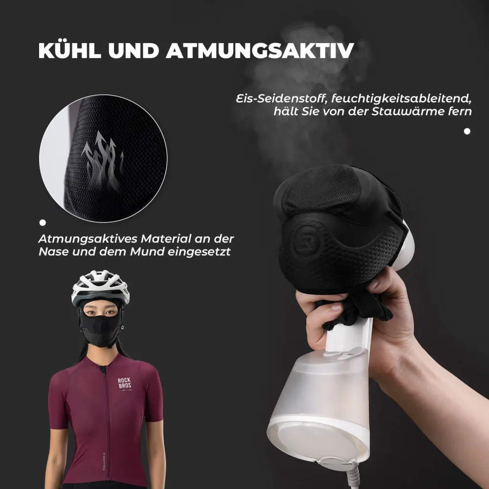 Sturmhauben mit Polstern Balaclava Sommer Gesichtsschutz Elastisch ROCKBROS