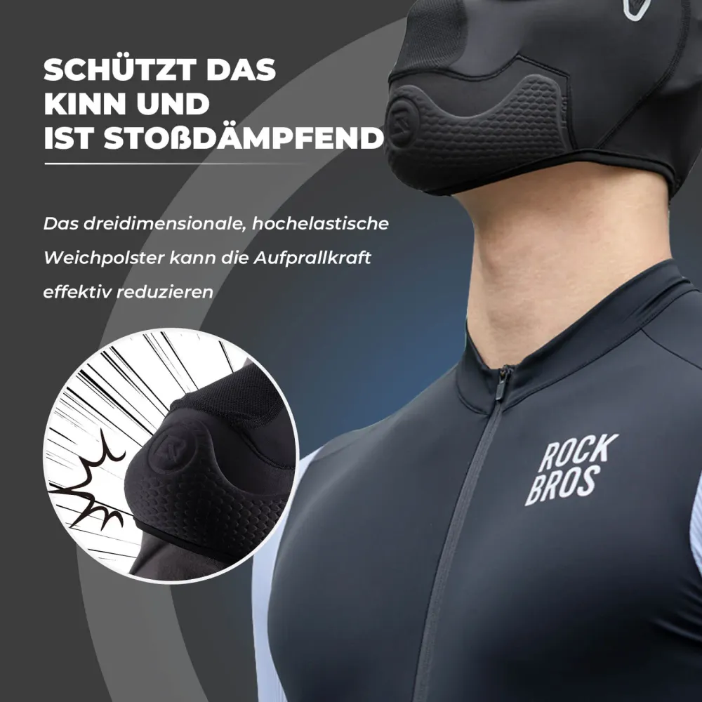 Sturmhauben mit Polstern Balaclava Sommer Gesichtsschutz Elastisch ROCKBROS