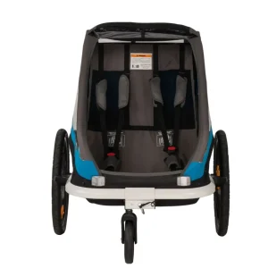 Hamax Fahrradanhänger Traveller petrol/grau
