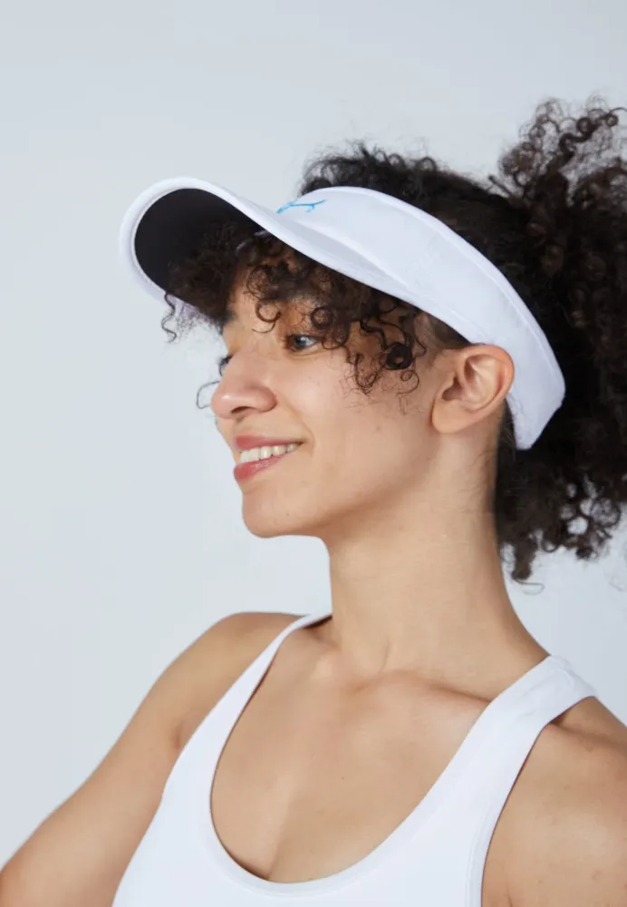Tennis Sun Visor, weiß